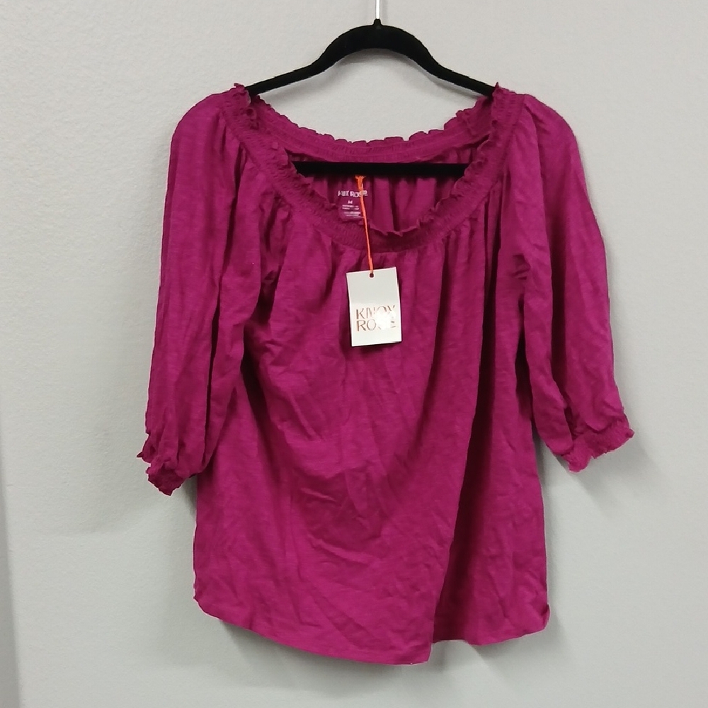 Knox Rose Magenta Blouse